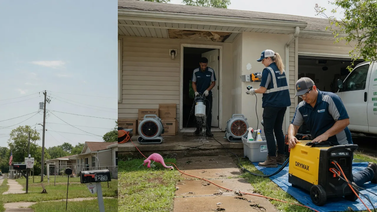 Storm Damage Water Removal in Pleasant Plain, OH near me